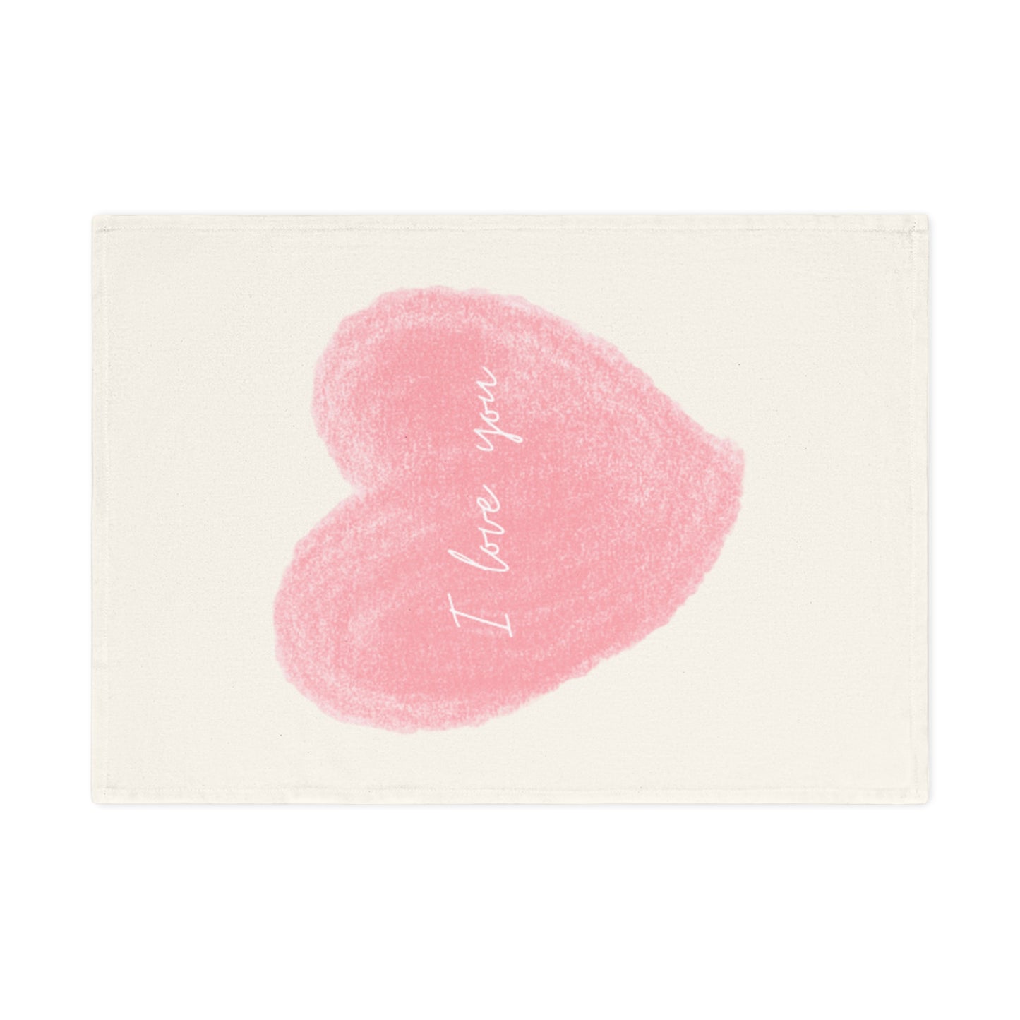 I Love You | Cotton Tea Towel