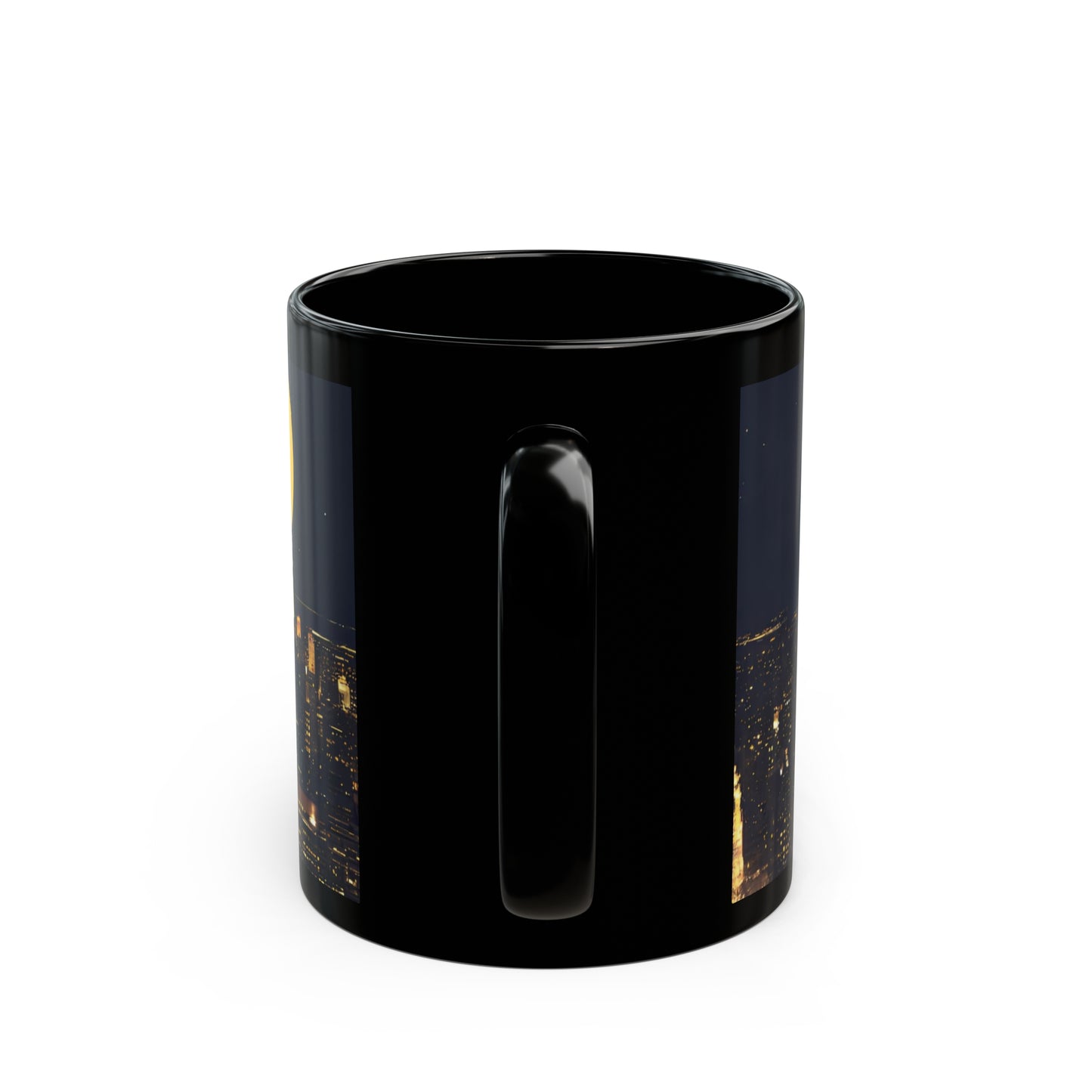 New York at Night | Black Mug (11oz)