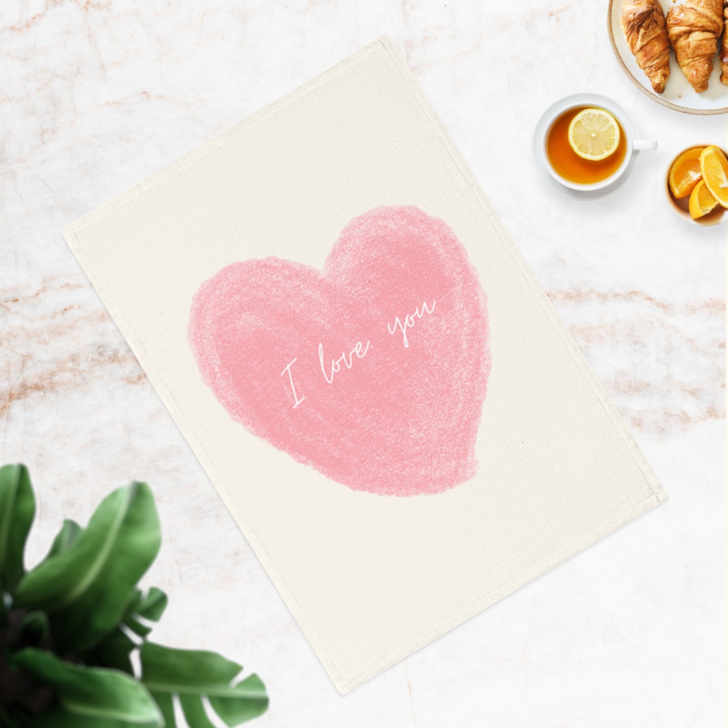 I Love You | Cotton Tea Towel