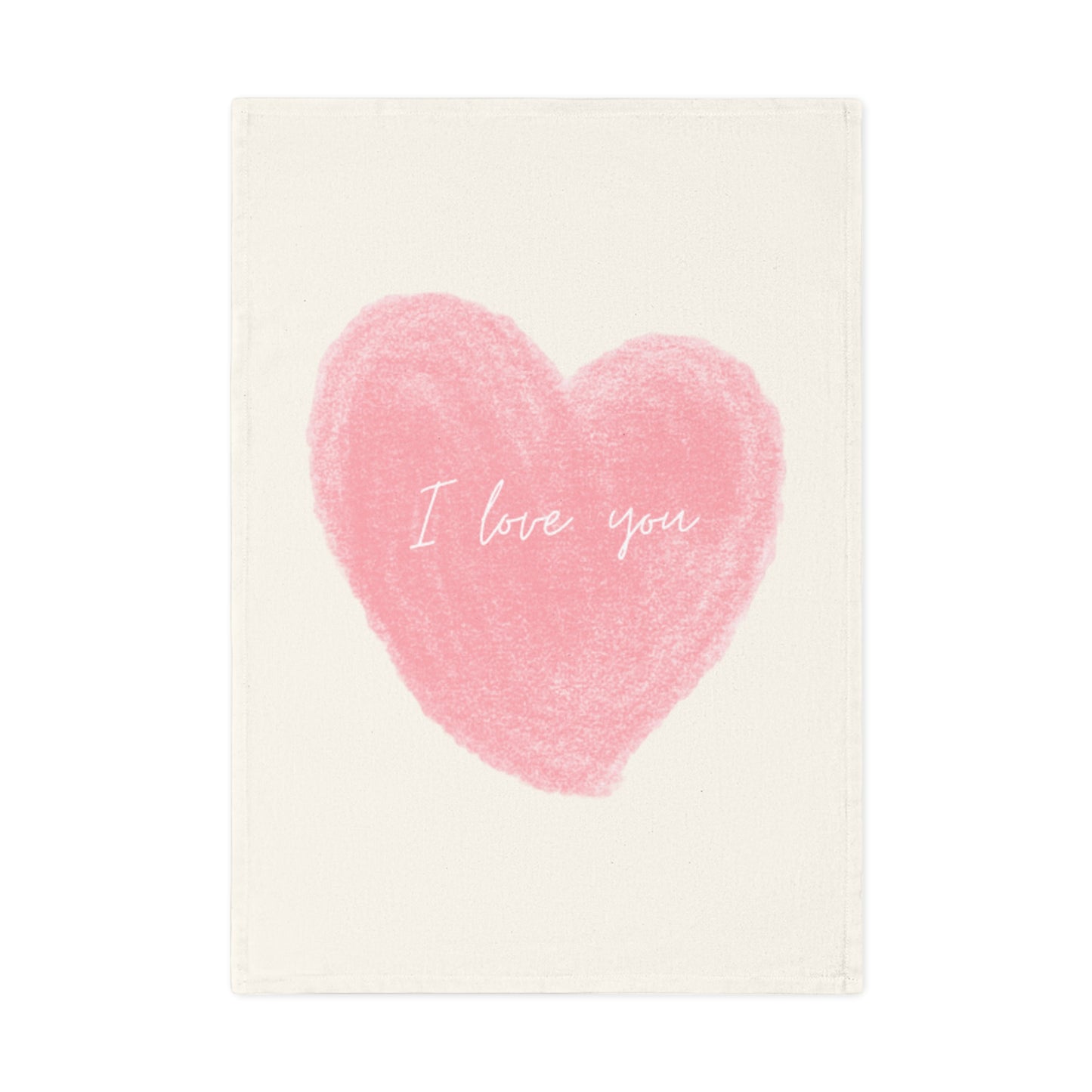 I Love You | Cotton Tea Towel