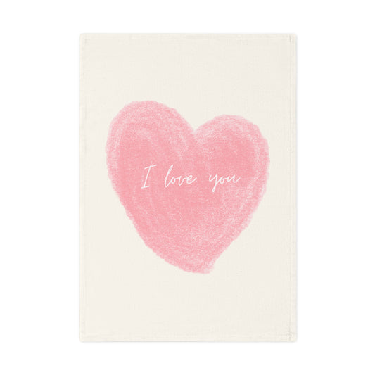 I Love You | Cotton Tea Towel