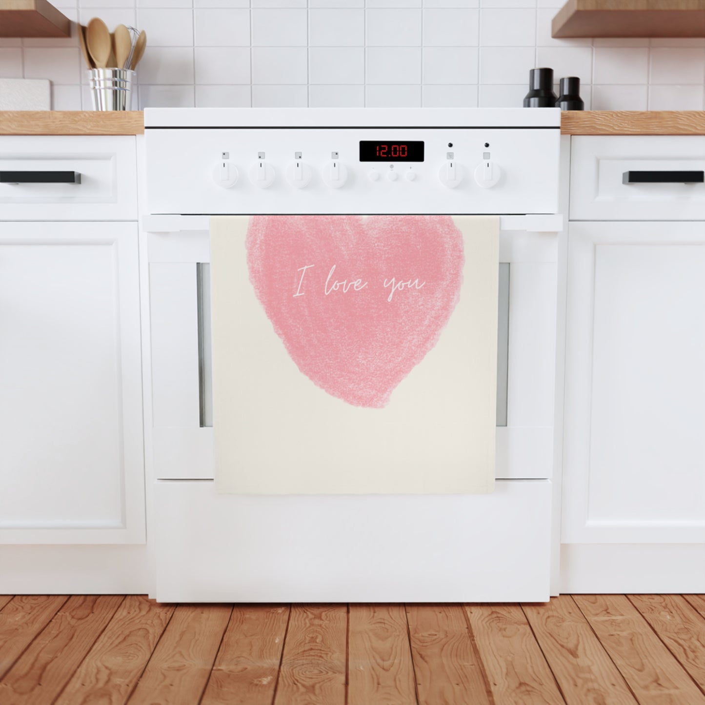 I Love You | Cotton Tea Towel