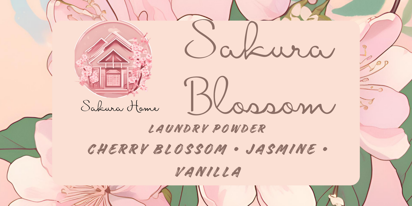 Sakura Home Natural Laundry Soap – Pure & Powerful Clean (4LB)