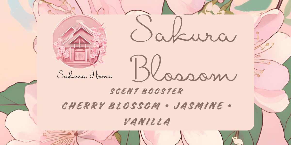 Sakura Home Natural Scent Booster Sample | 8ct